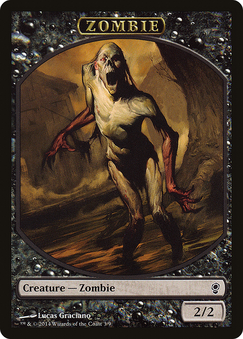 Zombie Token (CNS-003) - Conspiracy Tokens