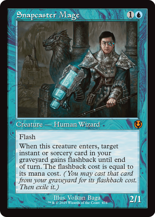 Snapcaster Mage (Retro Frame) (INR-478) - Innistrad Remastered Foil