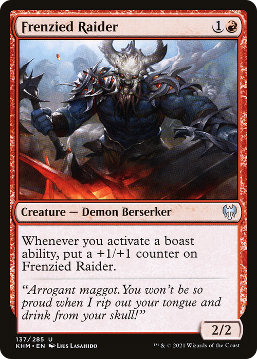Frenzied Raider (KHM-137) - Kaldheim