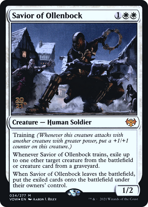 Savior of Ollenbock (PRE-034) - Innistrad: Crimson Vow Promos Foil