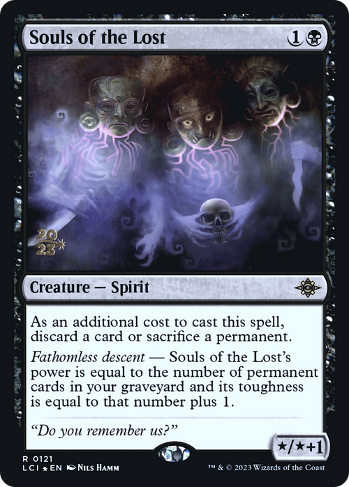 Souls of the Lost (PRE-121) - The Lost Caverns of Ixalan Promos Foil
