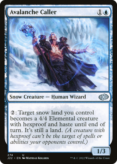 Avalanche Caller (J22-274) - Jumpstart 2022: (snow)