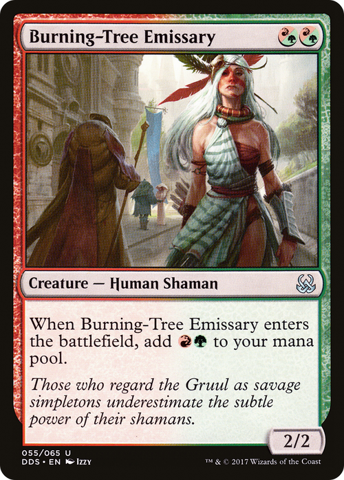 Burning-Tree Emissary (DDS-055) - Duel Decks: Mind vs. Might