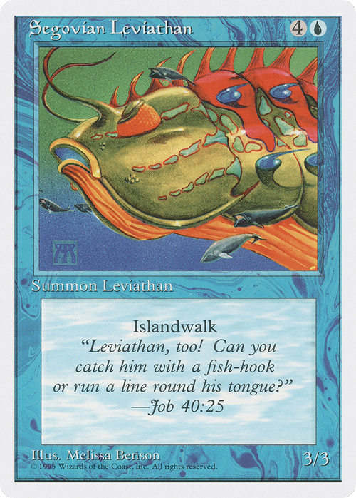 Segovian Leviathan (4ED-) - Fourth Edition