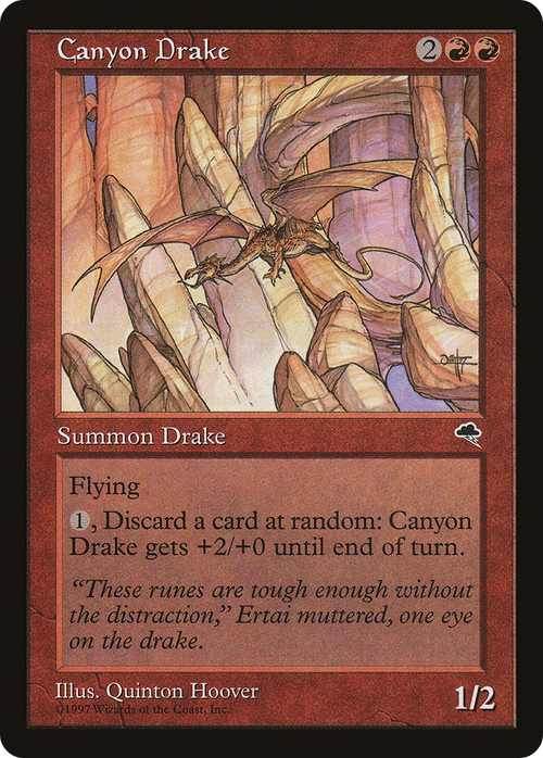 Canyon Drake (TMP-166) - Tempest