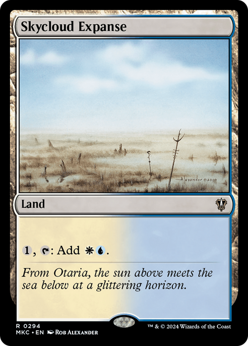 Skycloud Expanse (MKC-294) - Murders at Karlov Manor Commander