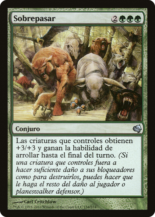 Overrun (Spanish) - "Sobrepasar" (PS11-154) - Salvat 2011