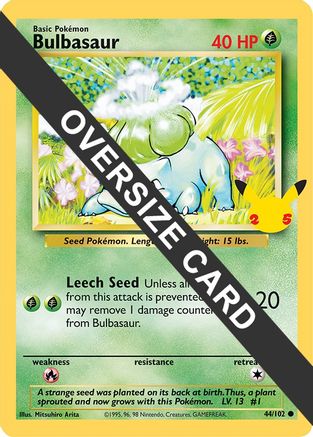 Bulbasaur 044  First Partner Pack - Promo