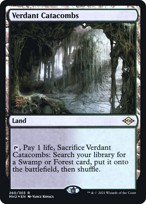 Verdant Catacombs (PRE-260S) - Modern Horizons 2 Promos Foil