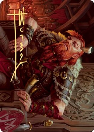 Arni Brokenbrow Art Card (Gold-Stamped Signature) (ASKHM-030) - Art Series: Kaldheim