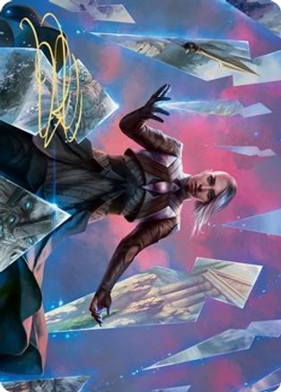 Behold the Multiverse Art Card (Gold-Stamped Signature) (ASKHM-010) - Art Series: Kaldheim