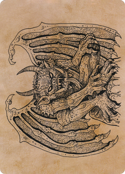 Cloister Gargoyle // Cloister Gargoyle (AAFR-065) - Adventures in the Forgotten Realms Art Series (Borderless)