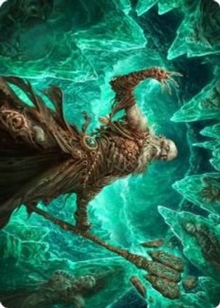 Draugr Necromancer Art Card (ASKHM-022) - Art Series: Kaldheim