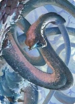 Koma, Cosmos Serpent Art Card (60/81) (ASKHM-060) - Art Series: Kaldheim