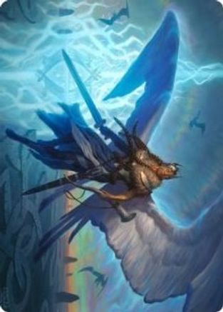 Righteous Valkyrie Art Card (ASKHM-006) - Art Series: Kaldheim