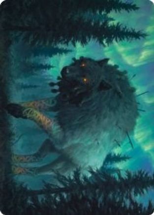 Sarulf, Realm Eater Art Card (ASKHM-065) - Art Series: Kaldheim