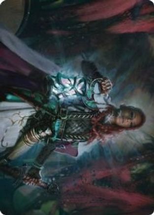 Tergrid, God of Fright Art Card (ASKHM-027) - Art Series: Kaldheim