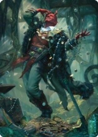 Tibalt, Cosmic Impostor Art Card (ASKHM-067) - Art Series: Kaldheim