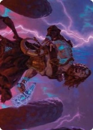 Toralf, God of Fury Art Card (ASKHM-039) - Art Series: Kaldheim