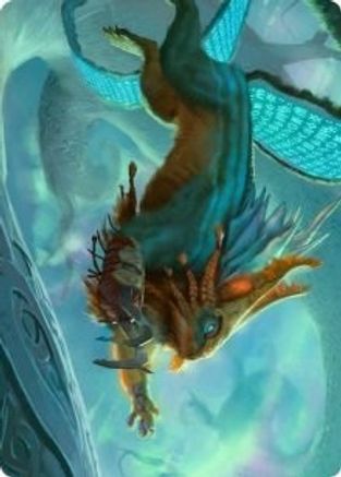 Toski, Bearer of Secrets Art Card (ASKHM-052) - Art Series: Kaldheim