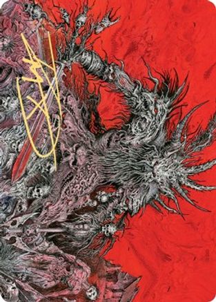 Varragoth, Bloodsky Sire Art Card (Gold-Stamped Signature) (ASKHM-078) - Art Series: Kaldheim