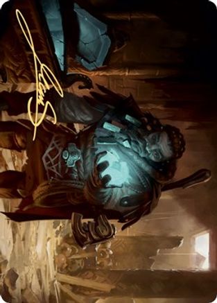 Vault Robber Art Card (Gold-Stamped Signature) (ASKHM-040) - Art Series: Kaldheim