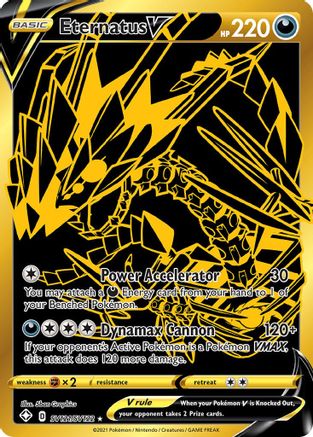 Eternatus V SV121  - Holofoil Shining Fates Shiny Vault - Shiny Holo Rare