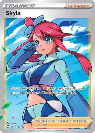 Skyla (Full Art) 072  - Holofoil Shining Fates - Ultra Rare