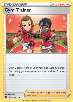 Gym Trainer 059  Shining Fates - Uncommon