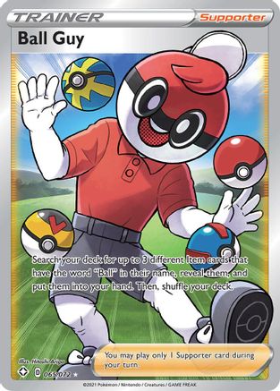 Ball Guy (Full Art) 065  - Holofoil Shining Fates - Ultra Rare