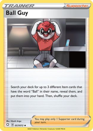Ball Guy 057  Shining Fates - Uncommon