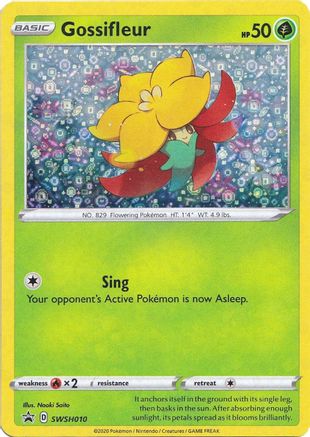 Gossifleur (General Mills Promo) SWSH010  - Holofoil Miscellaneous Cards & Products - Promo
