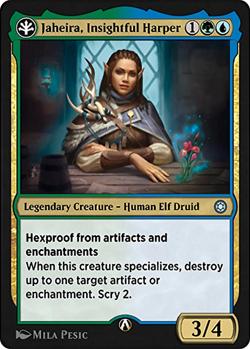 Jaheira, Insightful Harper (HBG-16U) - Alchemy Horizons: Baldur's Gate