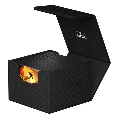 Ultimate Guard: XenoSkin Monocolor Sidewinder 133+ Deck Box – Black