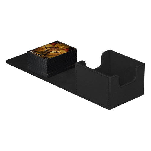 Ultimate Guard: XenoSkin Monocolor Sidewinder 133+ Deck Box – Black