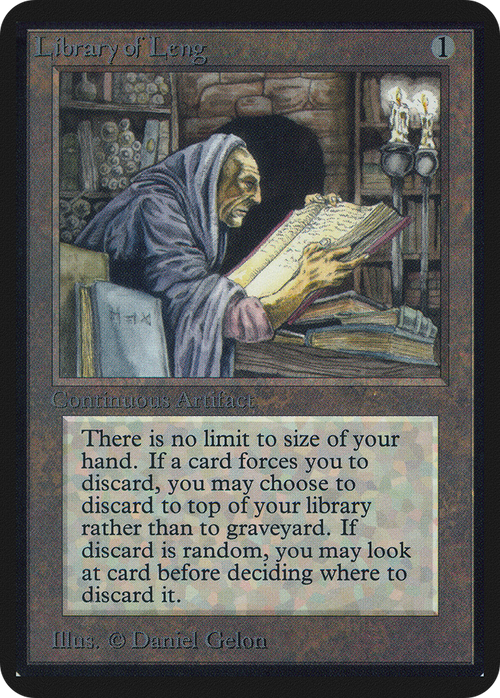 Library of Leng (LEA-) - Limited Edition Alpha