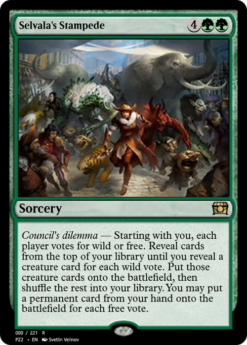 Selvala's Stampede (PZ2-65787) - Treasure Chest