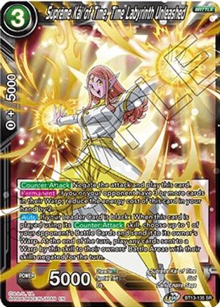 Supreme Kai of Time, Time Labyrinth Unleashed (BT13-135) - Supreme Rivalry