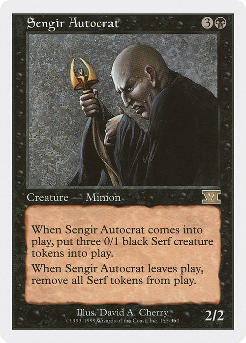 Sengir Autocrat (6ED-155) - Classic Sixth Edition