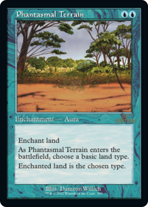 Phantasmal Terrain (Retro Frame) (30A-365) - 30th Anniversary Edition