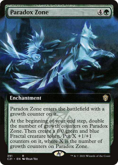 Paradox Zone (Extended Art) (C21-391) - Commander 2021: (Extended Art)