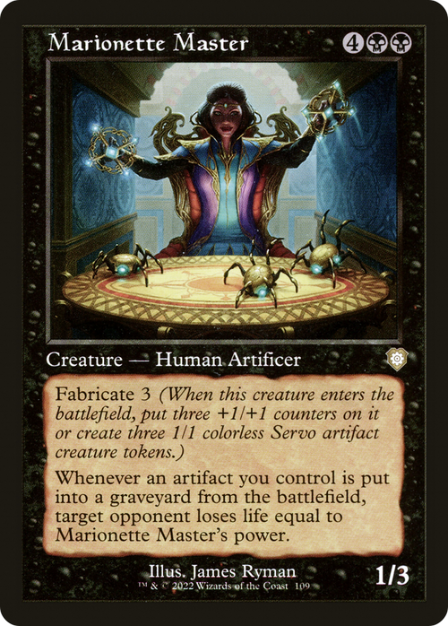 Marionette Master (Retro Frame) (BRC-109) - The Brothers' War Commander