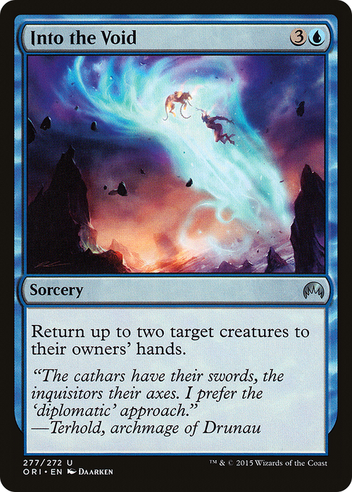 Into the Void (ORI-277) - Magic Origins Foil