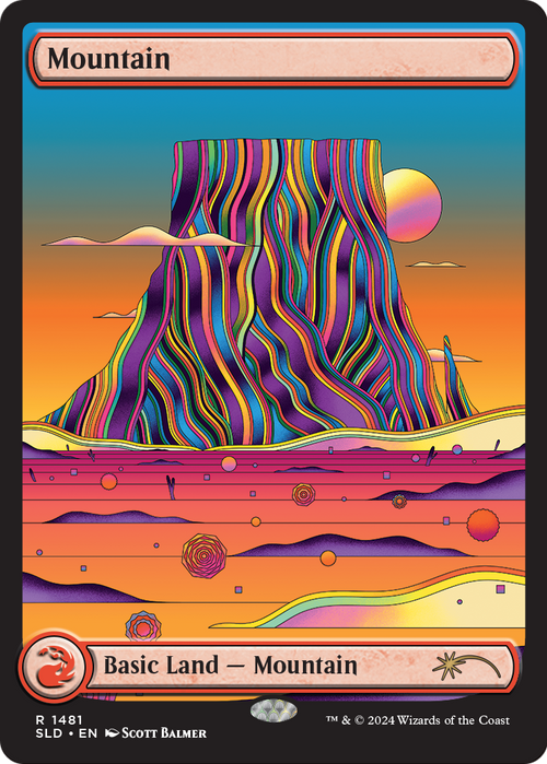Mountain (SLD-1481) - Secret Lair Drop Foil