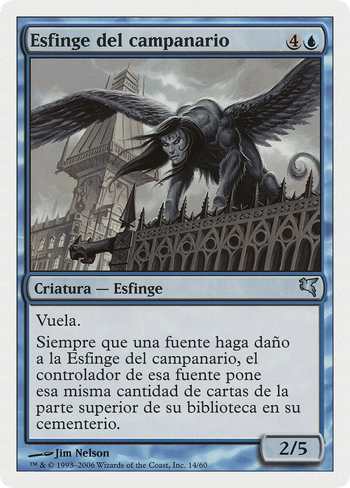 Belltower Sphinx (Spanish) - "Esfinge del campanario" (PSAL-H14) - Salvat 2005