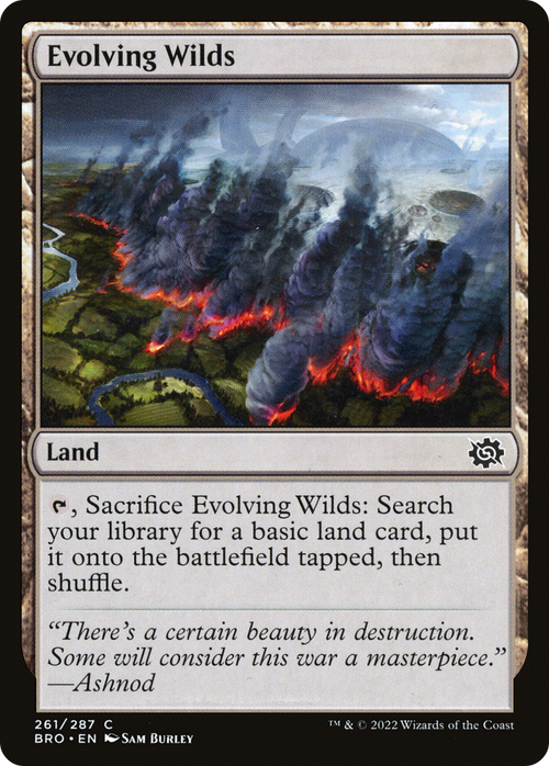 Evolving Wilds (BRO-261) - The Brothers' War