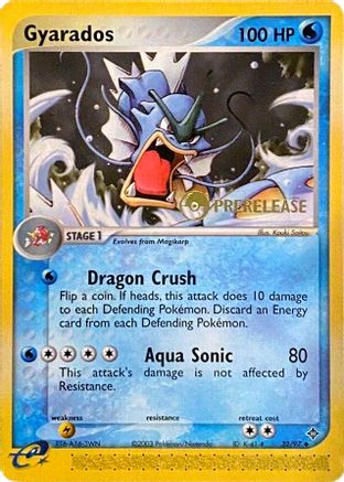 Gyarados - 32/97 (Prerelease)/97  Nintendo Promos - Promo