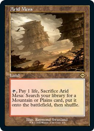 Arid Mesa (Retro Frame) (Foil Etched) (MH2-436) - Modern Horizons 2 Foil