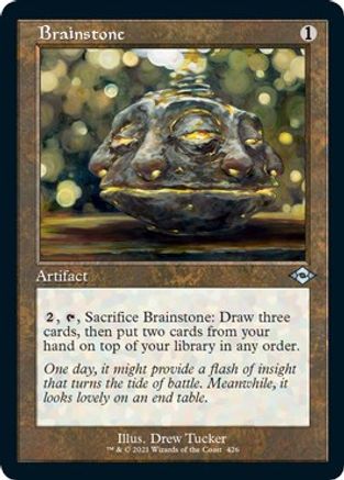 Brainstone (Retro Frame) (Foil Etched) (MH2-426) - Modern Horizons 2 Foil
