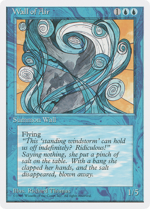 Wall of Air (4ED-) - Fourth Edition